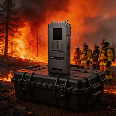 Radio de réseau ad hoc d'urgence et de secours en fréquence UHF